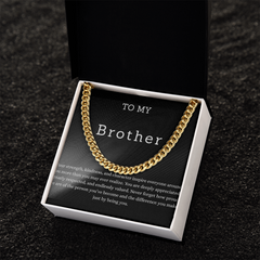 The Best Brother- Cuban Link Chain