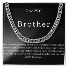 The Best Brother- Cuban Link Chain