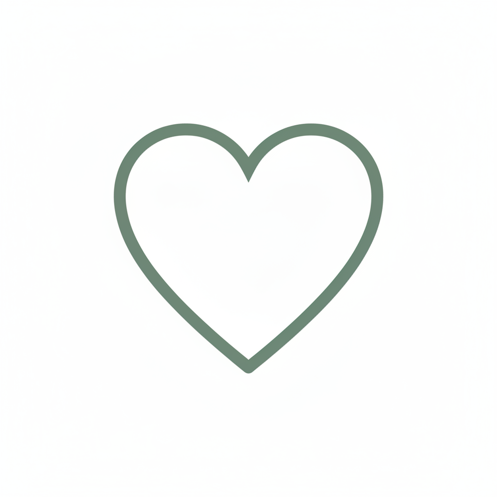 Heart Icon - Thicker Outline